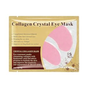 10 Pcs Parches Para Los Ojos, Juego De MáScaras Para Uso DoméStico, FáCiles De Aplicar, Para Reducir Las Bolsas Debajo De Los Ojos, Rosa Claro