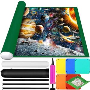 MOYKSRR Tapete Puzzle, Tapete para Enrollar Puzzles para 1000 1500 2000 3000 Piezas, Estera de Rompecabezas Portátil, Puzzle-Mat Roll Up Puzzle-Pad, Accesorios para Puzzles