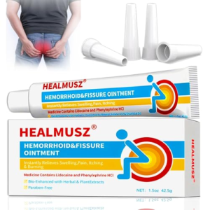 Crema Calmante para la Piel de 42,5 g, Crema Hemorrhoidal de Cuidado y Reparación, Contra las Molestias Causadas por Una Larga Sesión, Fácil de Usar, Hace Que el Cuidado Sea Fácil