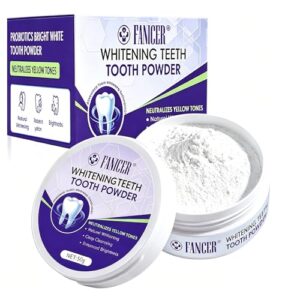Blanqueador Dental Profesional en Polvo, para Dientes Blancos, Limpieza Profunda y Blanqueamiento Diario, Fácil de Usar en Casa