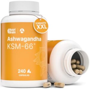 Ashwagandha KSM-66® (5% Whitanólidos) - Formato XXL, 4 Meses - 15:1 Extracto Puro Ultraconcentrado - Menos Estrés, Ansiedad, Más Energía, Sueño Reparador y Regulador de Cortisol