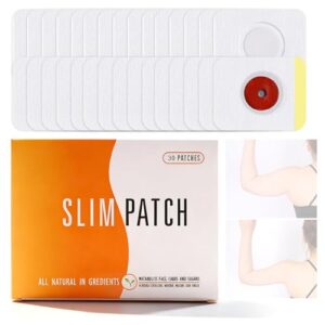 20 Parches Adelgazantes, Extractos Naturales de Plantas, Apoyo Suave al Metabolismo, Para Todo Tipo de Cuerpo, Hombres y Mujeres