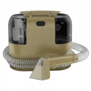 Limpiador de tapicerías/Aspiradora en húmedo–Dispositivo compacto de limpieza profunda de 500W para manchas; apto para alfombras, tapicerías, sofás, automóviles, suciedad de mascotas y más (Brown)