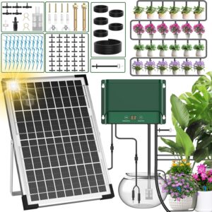 Sistema de Riego Solar para Jardín