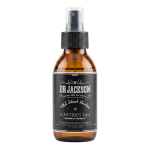 DR. JACKSON Spray Sal Marina Pelo Hombre ANTIDOT 1.6 150ml, Sea Salt Spray Hair Men Volumen y Textura Mate Natural, Texturizador de Cabello Spray Ondas Surferas, Agua Marina Pelo Hombre con Algas
