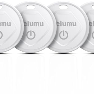 Android Smart Tracker Tag, 4 Pack Buscador de Objetos Bluetooth Funciona con Busca Google(Solo Android), SmartTag Tracker Localizador Bluetooth, Rastreador para Llaves, Cartera, Equipaje, Mochila
