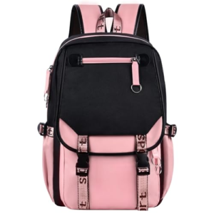 Aucuu Mochila Escolar Niña Infantil con Puerto de Carga USB, Diseño Unicornio, Espalda Acolchada y Cintas Ajustables, 46 * 29 * 16 cm