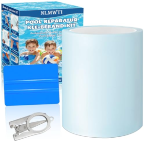 NLMWTI - Kit de reparación de piscina, 10 x 200 cm para piscina o agua (poliuretano termoplástico, incluye spa, inflable, kit de reparación de spa inflable, piscina inflable, spa inflable, colchón