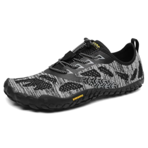SAGUARO Hombre Mujer Minimalistas Zapatillas de Trail Running Ligeras y Respirable Zapatos Descalzos Gym Playa Calzado de Deportes Acuaticos para Correr Senderismo, Negro Humo, 38 EU