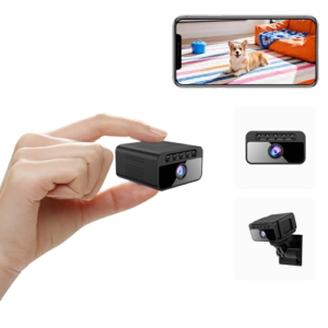 AOBOCAM Camara Espia 4K Mini WiFi, Visión Nocturna, Detección de Movimiento