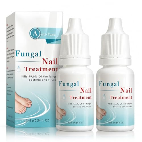 2 Piezas Líquido de Cuidados de Uñas, Gotas para Cuidado De Uñass De los Pies, Cuidado de Las Uñas de Los Pies, para Uñass Gruesas, Amarillentas o Opacas, Pueden Calmar Y Nutrir, Mejora Aspecto-10ML