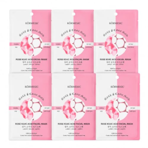 6 Piezas Mascarilla Facial, Mascarilla Facial Rose