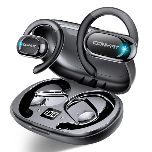 AI Auriculares Traductores de Idiomas, 7 Modos de 58H Auriculares Bluetooth Oído abierto para Viajes Negocios, 2026 Bluetooth 5.4 Traducción Audífonos de traducción en tiempo real 164 idiomas, Negro