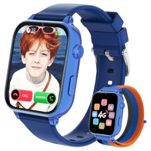 PTHTECHUS Reloj Inteligente Niño, Smartwatch Niños con GPS y Llamadas 4G