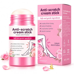 50g BáLsamo Antirozaduras En Barra, Crema Anti Rozaduras Para Muslos, Reduce La FriccióN, LubricacióN De La Piel, AplicacióN Suave Y No Grasosa, Prevenir Rozaduras Por Ejercicio Al Aire Libre