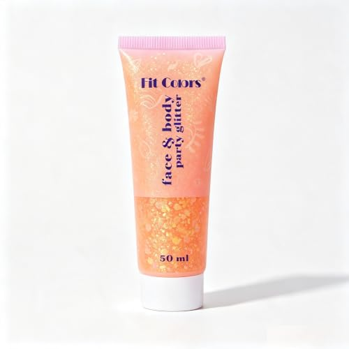 Purpurina Cara Gel, Gel Chunky Glitter Corporal