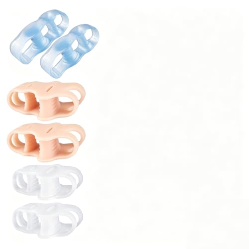 2 Pares de Separadores de Dedos – Corrección de Bunion & Dedos Superpuestos, para Mujeres & Hombres