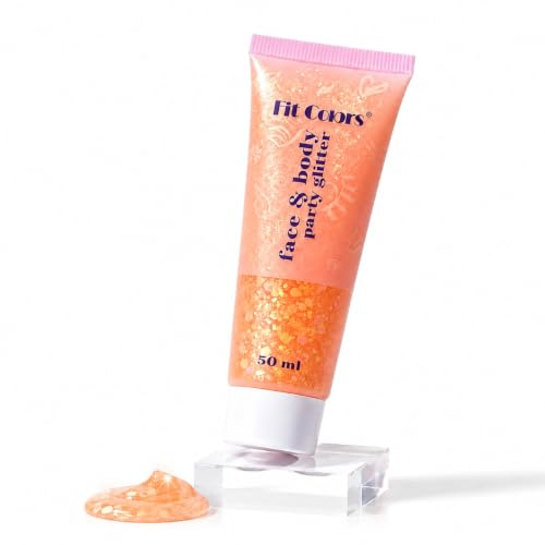 Gel de Purpurina para Cara y Cuerpo, Face Glitters Body Gel Sequins