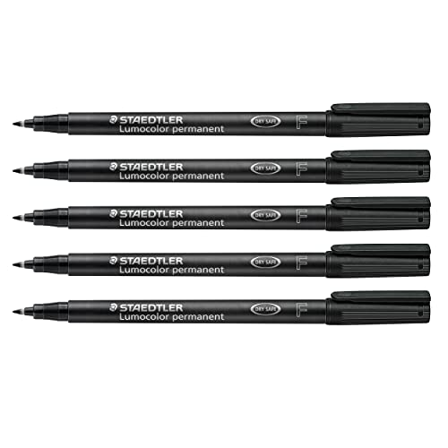 STAEDTLER Lumocolor 318 Rotulador permanente – negro, individual, 0,6 mm