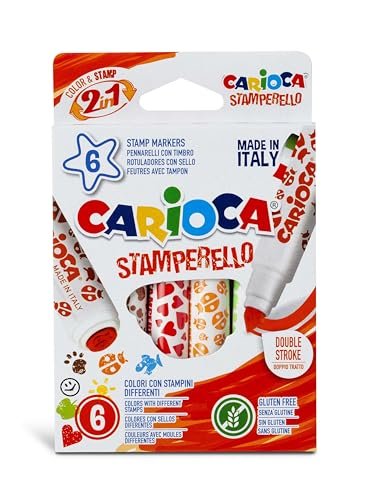 CARIOCA Mágicos - Marcadores Borrables Escolares, Estuche 20 Uds