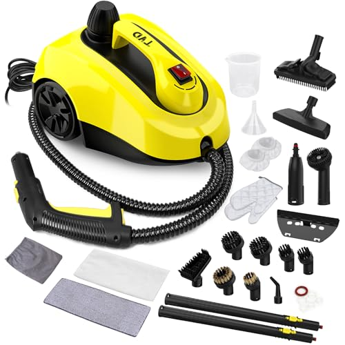 TVD Limpiador a vapor para tapicería con cable de alimentación extra largo