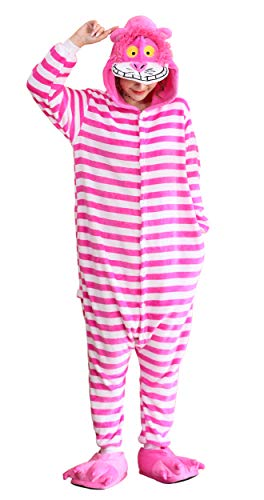 FunnyCos Pijama de una sola pieza para adultos, disfraz de animal, unisex, para Halloween, cosplay, ropa de estar por casa, S