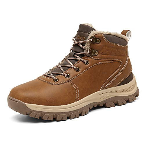 Ulogu Botas de invierno para hombre, impermeables, cálidas, para nieve