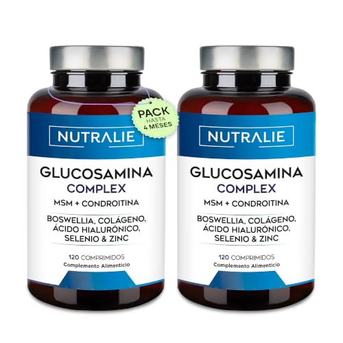 Glucosamina Condroitina y MSM Colágeno con Ácido Hialurónico XXL