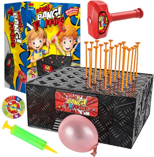 VIPNAJI Clásico juego de acción para niños, familia y niños en edad preescolar, juegos de globo, juegos de mesa, juegos familiares, juego de fiesta,juegos 4, 5, 6, 7, 8 años de edad Niños y niñas y