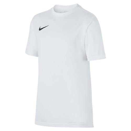 Nike Unisex Niños Camiseta de Manga Corta Nk Df Park 7, White y Black, BV6741-100, S
