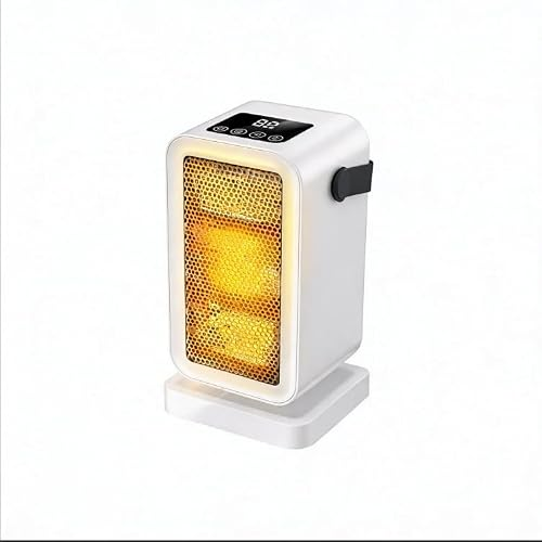 Calefactor Bajo Cosumo 1200 W, Calefactor Eléctrico de Aire 2 Modos